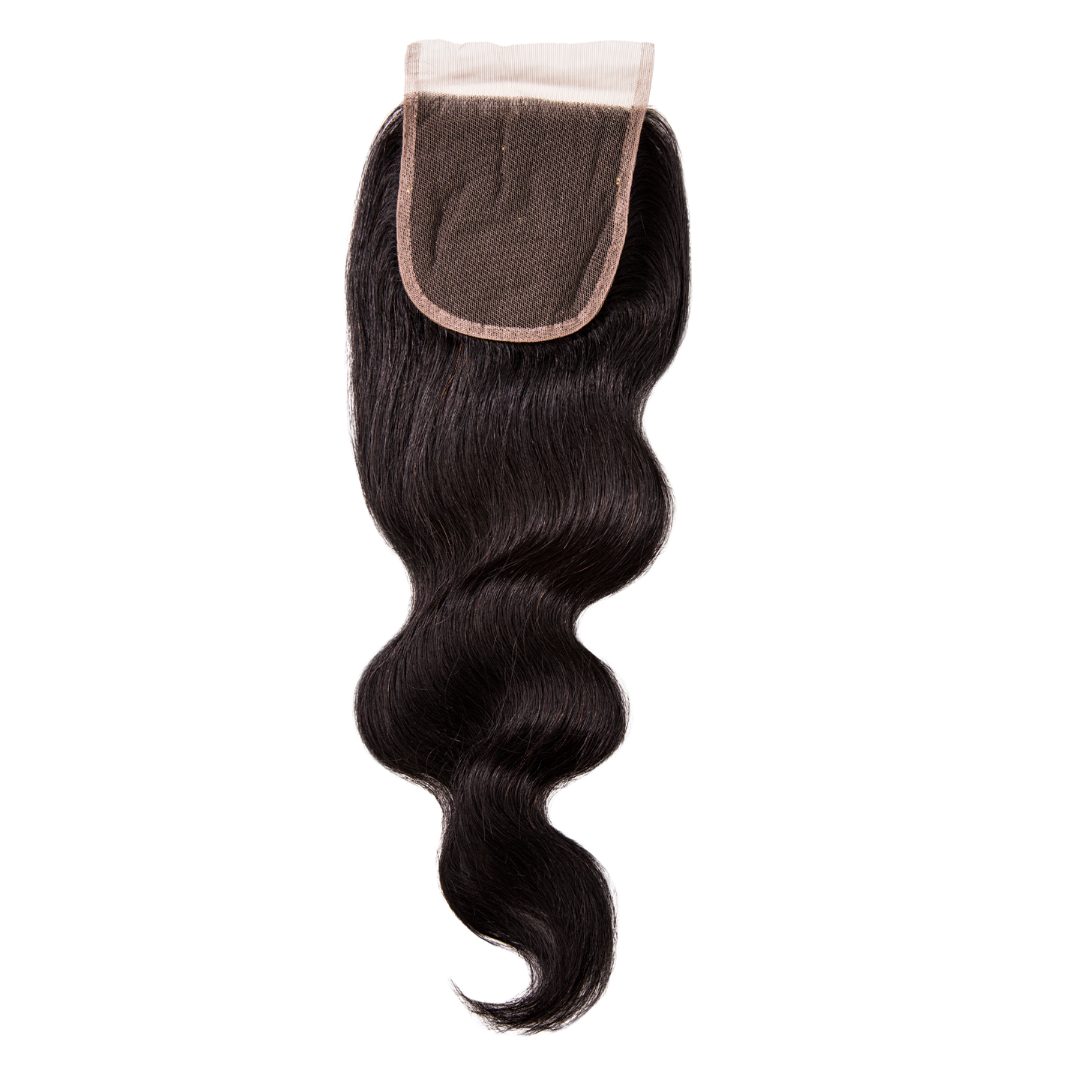 16" Hand Tied Closure 4" x 4" - Body Wave