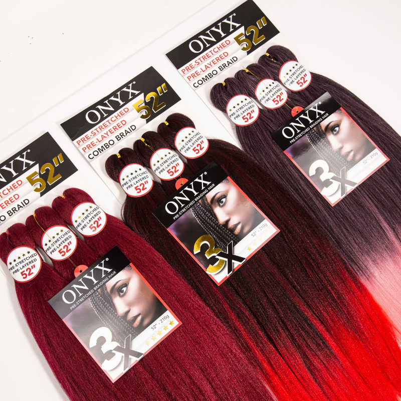 Pre-Stretched Synthetic Combo Braid