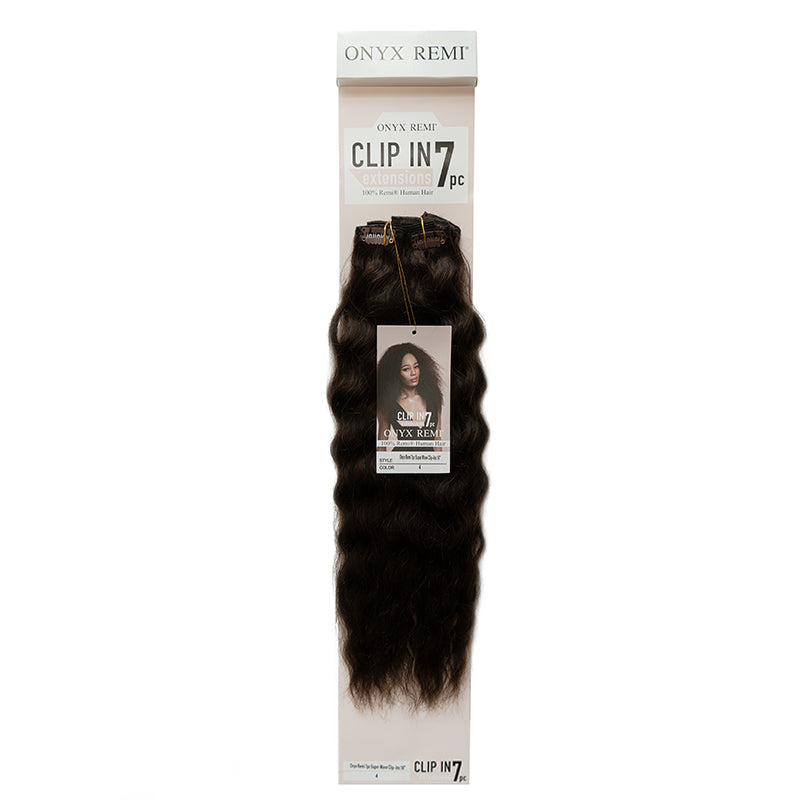 14" 7 Piece Clip Ins - Super Wave