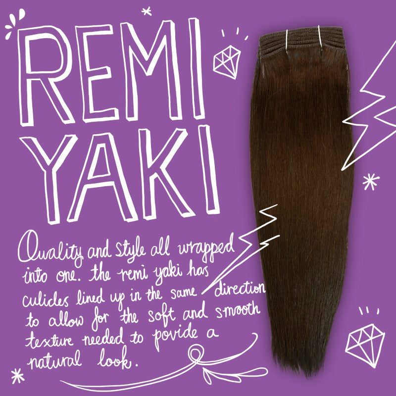 18" Straight Yaki Weave