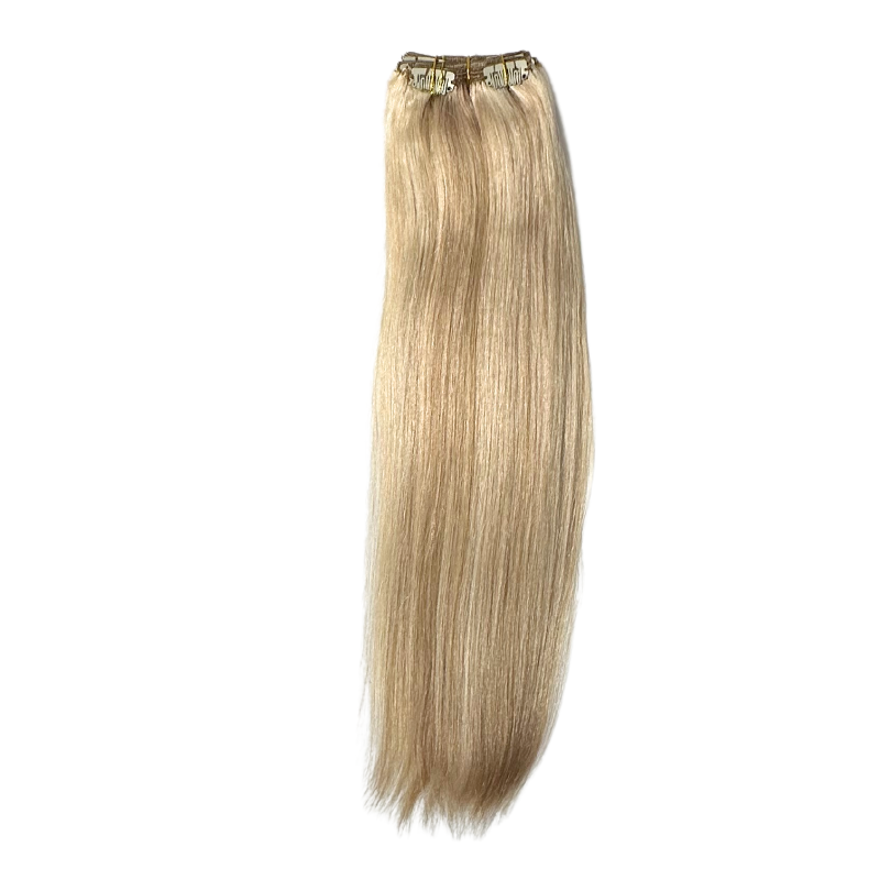 Black Diamond 7 Piece Clip Ins - Straight