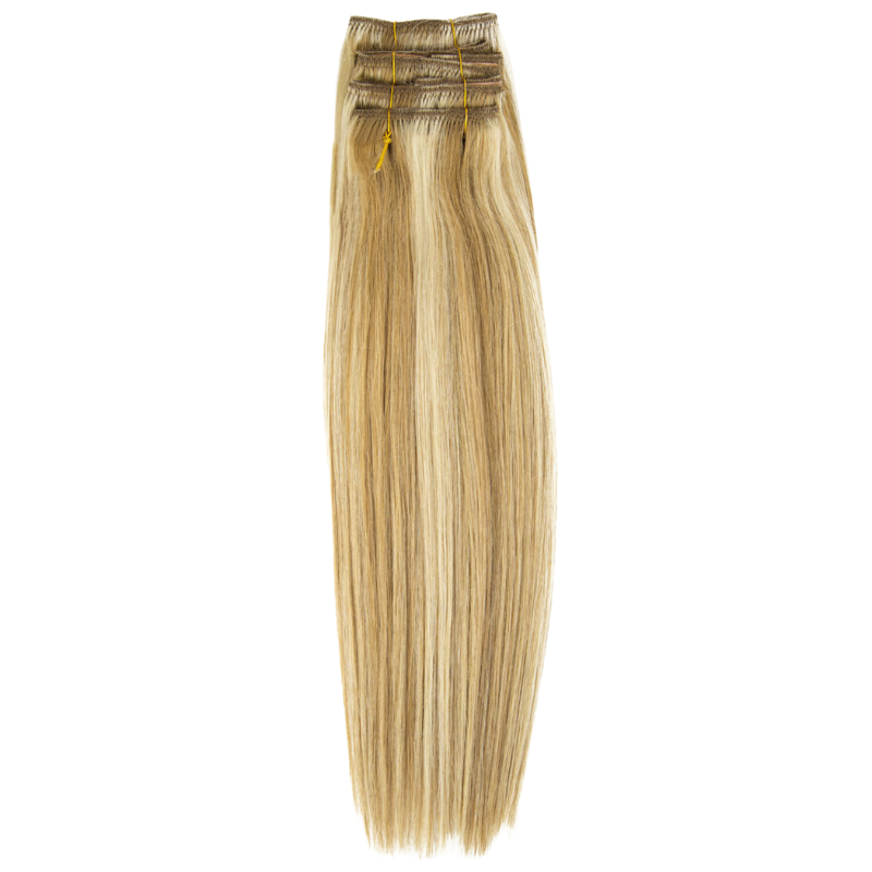 22" 7 Piece Clip Ins - Straight