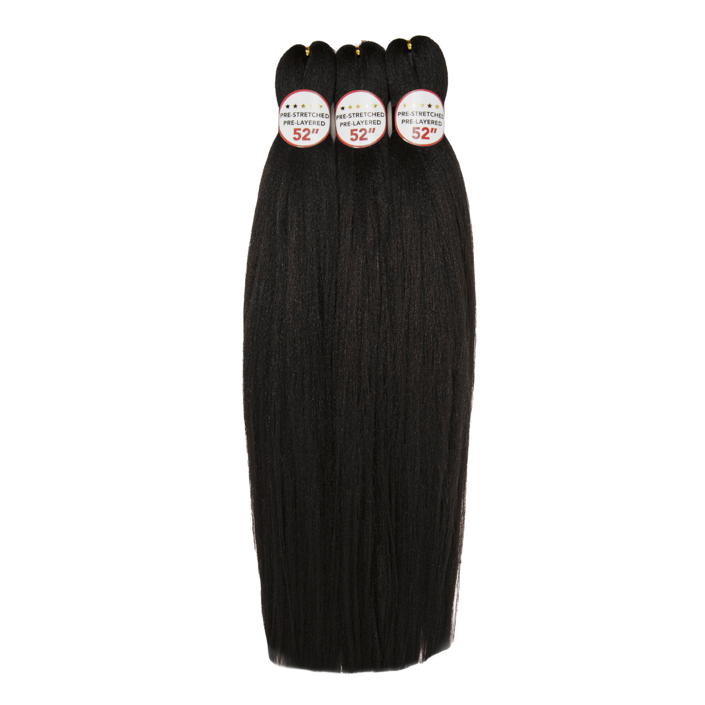 Pre-Stretched Synthetic Combo Braid