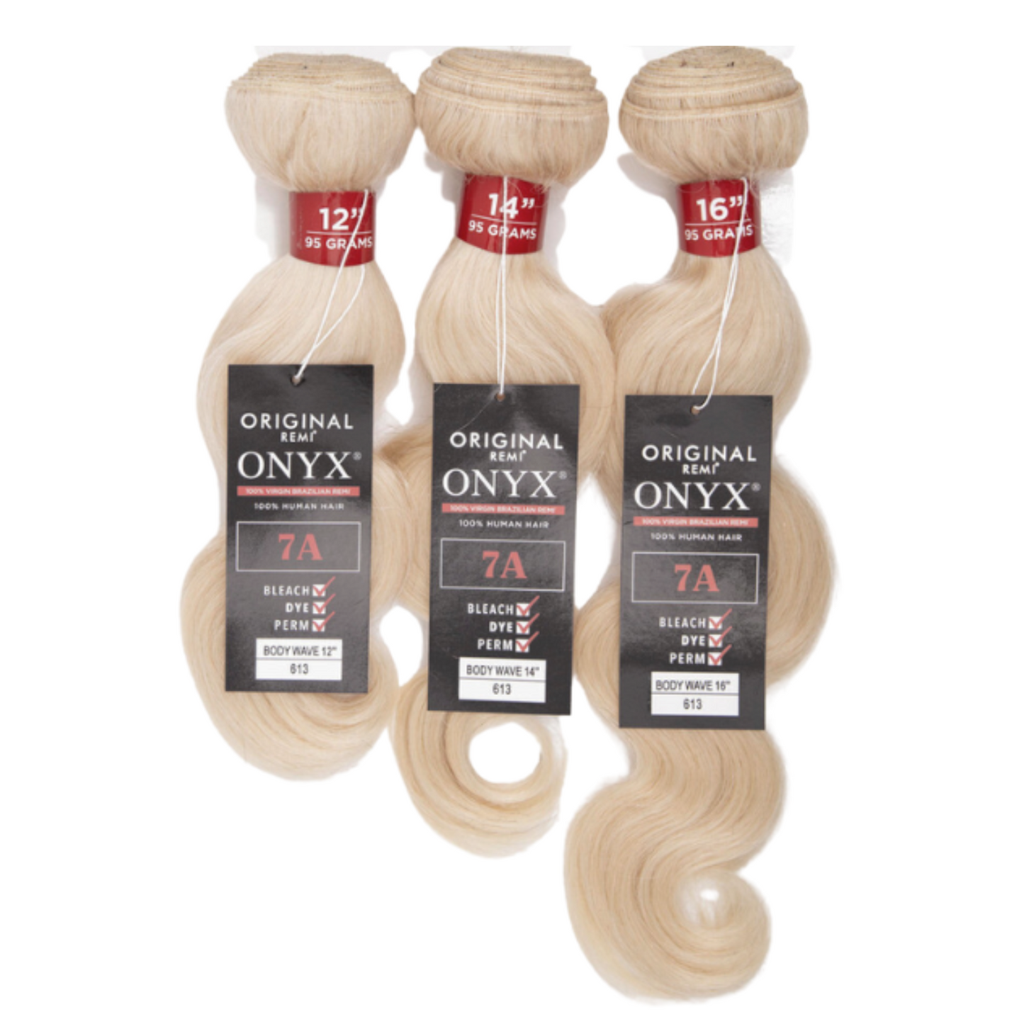 16"-18"-20" 3 Bundles - Straight