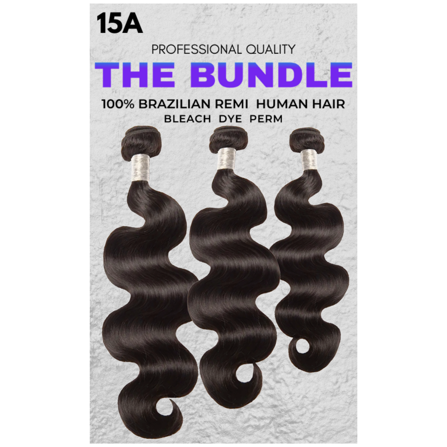 20"-22"-24" 3 Bundles - Body Wave - 15A