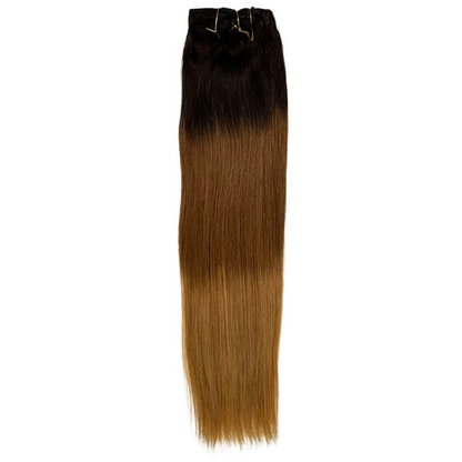 Black Diamond 7 Piece Clip Ins - Straight