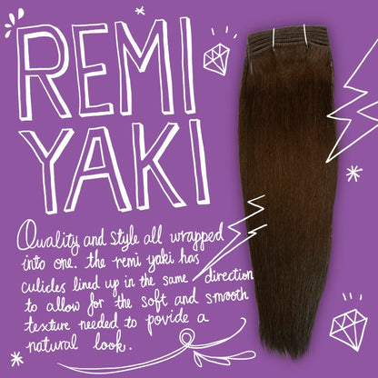 18" Straight Yaki Weave