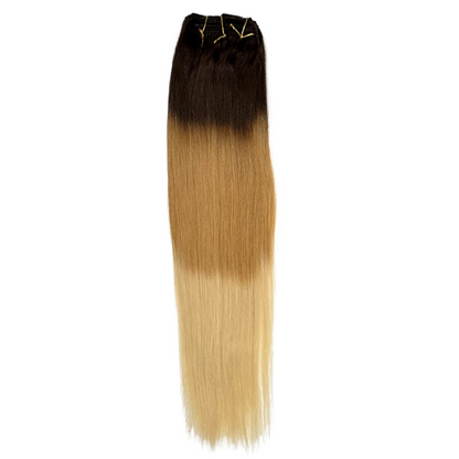 Black Diamond 7 Piece Clip Ins - Straight