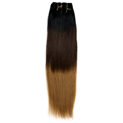 Black Diamond 7 Piece Clip Ins - Straight