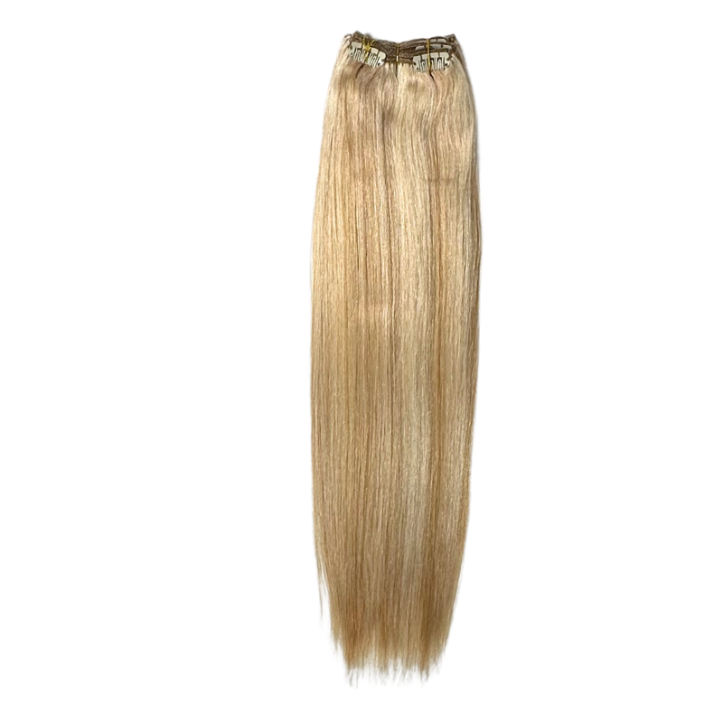Black Diamond 7 Piece Clip Ins - Straight