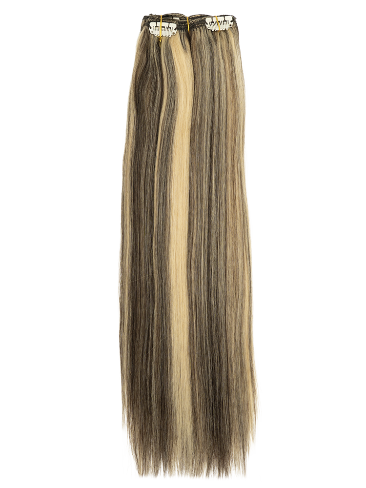 Black Diamond 7 Piece Clip Ins - Straight