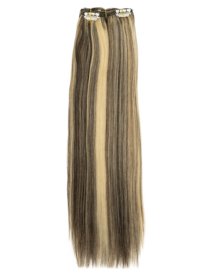 Black Diamond 7 Piece Clip Ins - Straight