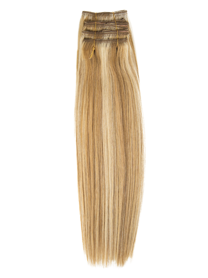 Black Diamond 7 Piece Clip Ins - Straight