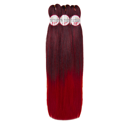 Pre-Stretched Synthetic Combo Braid
