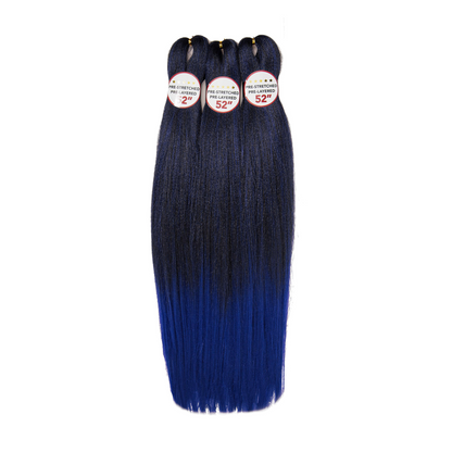 Pre-Stretched Synthetic Combo Braid