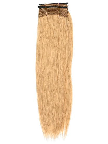 14" Natural Straight Yaki Weave