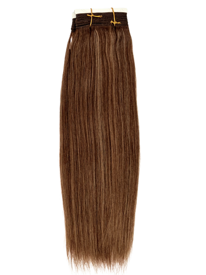 14" Natural Straight Yaki Weave